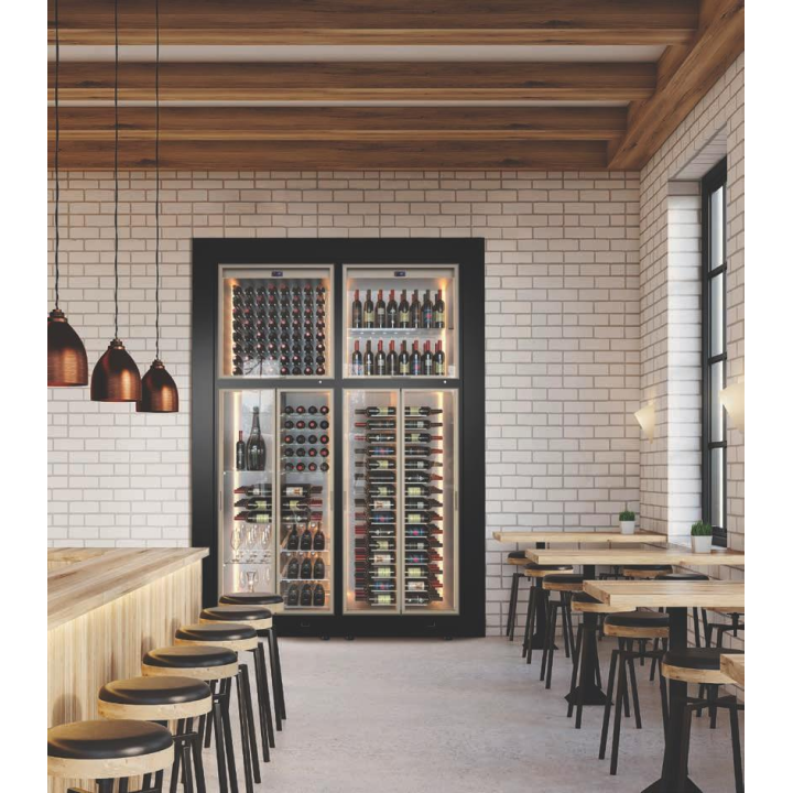 Vitrines pour le vin