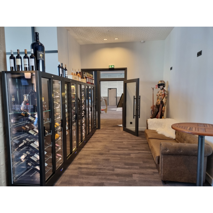 Vitrines pour le vin