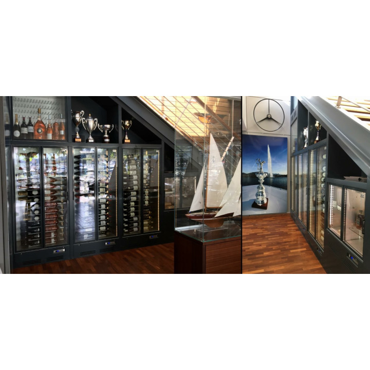 Vitrines pour le vin