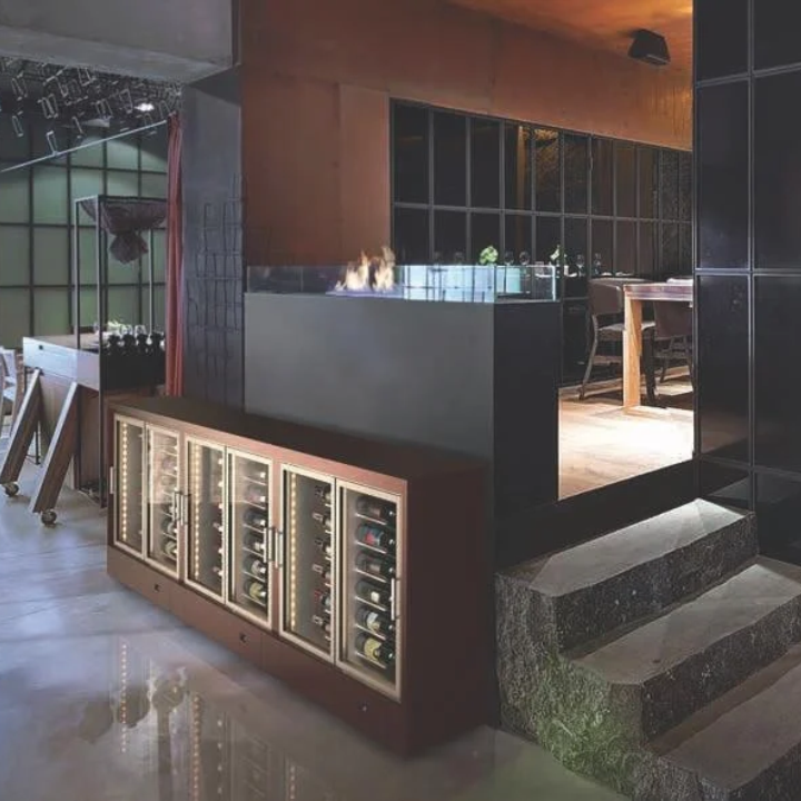 Vitrines pour le vin