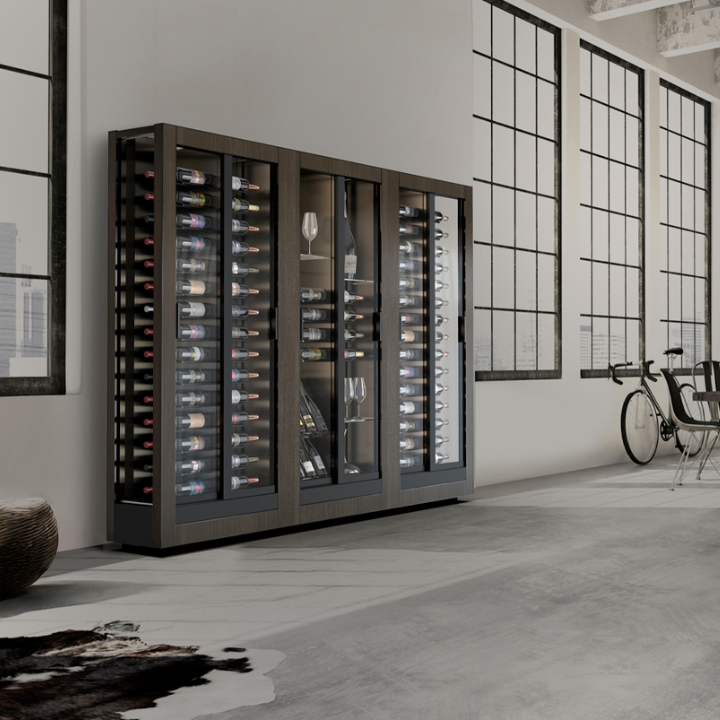 Vitrines pour le vin